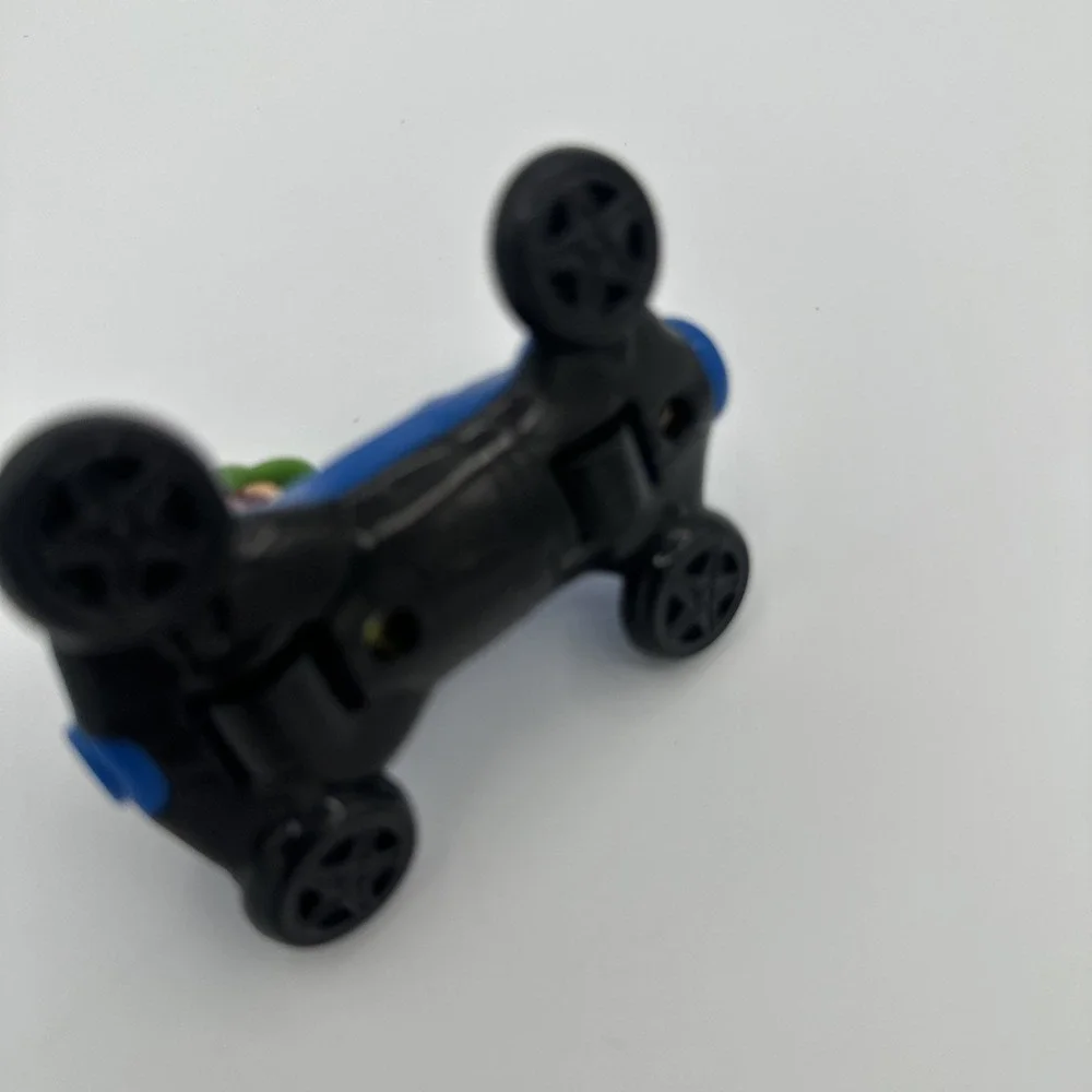 Nintendo Super Mario Brothers Blue Cart Luigi Racer Car McDonalds Happy Meal Toy